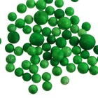 Насадка пенопластовые шарики, вкус конопля, цвет зелёный - Фото 4