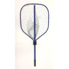 Подсачник «Квадрат», теннисная струна, d=55 см, 195 см, цвет синий - фото 293950130