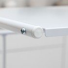 Полка металлическая для микроволновой печи, 56×38×35.5 см, белая - Фото 4