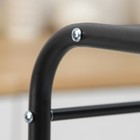 Полка металлическая для микроволновой печи, 56×38×35.5 см, чёрная - Фото 3