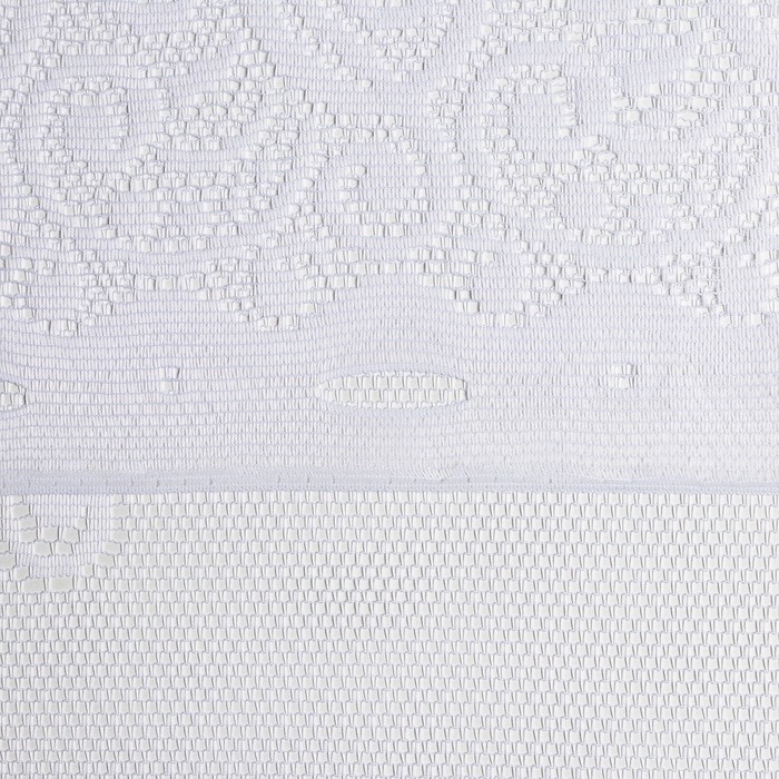 Штора без шторной ленты, размер 165х170 см, цвет белый, 100% п/э - фото 1901628929