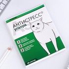 Тетрадь в клетку, 48 л., А5, на скрепке, блок №1 «Котики таблетки» МИКС - Фото 15