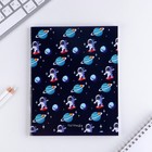 Тетрадь в клетку, 48 л., А5, на скрепке, блок №1 «Космос» МИКС - Фото 12