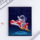 Тетрадь в клетку, 48 л., А5, на скрепке, блок №1 «Космос» МИКС - Фото 14