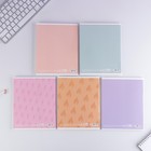 Тетрадь в клетку, 48 л., А5, на скрепке, блок №1 «Для девчонок» МИКС - Фото 10