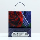 Пакет «Красная роза», мягкий пластик, 26×23 см, 100 мкм 9079491