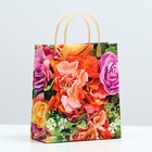 Пакет «Вечерний букет», мягкий пластик, 26×23 см, 100 мкм - Фото 2