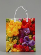 Пакет «Цветочная фантазия», мягкий пластик, 26×23 см, 110 мкм - Фото 2