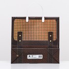 Пакет «Портфель», мягкий пластик, 30×30 см, 120 мкм - Фото 4