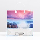 Пакет «Закат на Ниагаре», мягкий пластик, 30×30 см, 100 мкм 9079557