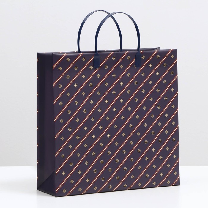 Пакет «Диагональ», мягкий пластик, 30×30 см, 120 мкм - Фото 1