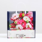 Пакет "Flowers", мягкий пластик, 30 x 30 см, 120 мкм - Фото 2