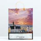 Пакет "Замок в Баварии", мягкий пластик, 42 x 32 см, 130 мкм - Фото 3