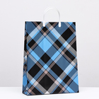 Пакет «Шотландские мотивы», мягкий пластик, 42×32 см, 120 мкм - Фото 1