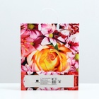 Пакет «Цветочная фантазия», мягкий пластик, 37×32 см, 120 мкм - фото 809603525