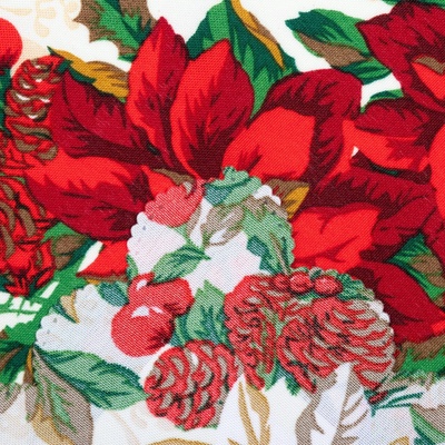 Скатерть новогодняя «Доляна. Новогодние украшения», 145×220 см, 100% п/э