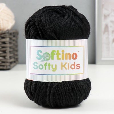 Пряжа 100% акрил "Softy Kids" 90м ±5м 50 гр цвет 66 чернила
