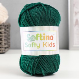 Пряжа 100% акрил "Softy Kids" 90м ±5м 50 гр цвет 50 тёмно-зелёный 5443664