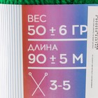 Пряжа 100% акрил "Softy Kids" 90м ±5м 50 гр цвет 45 зелёный мох 5443674 - фото 319857259