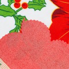 Скатерть новогодняя Доляна "Праздничный узор" 145*180 см, 100% п/э - фото 4355906