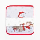 Набор кухонный Доляна From Santa: подставка, прихватка - Фото 6