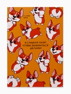 Ежедневник А5, 64 листа в точку, мягкая обложка «Корги» - Фото 2