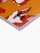 Ежедневник А5, 64 листа в точку, мягкая обложка «Корги» - Фото 4