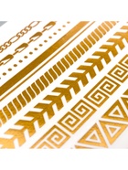 Переводные тату на тело «Браслеты. Золотые», 5.6?15 см (комплект 2 шт) - фото 42874687 Переводные тату на тело «Браслеты. Золотые», 5.6?15 см (комплект 2 шт) - фото 42874687