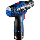 Дрель-шуруповерт ЗУБР 12 В+LED фонарь DL-121-22F, 2×2 Ач, 1350 об/мин, 40 Нм, в кейсе - Фото 4