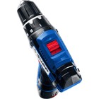 Дрель-шуруповерт ЗУБР 12 В+LED фонарь DL-121-22F, 2×2 Ач, 1350 об/мин, 40 Нм, в кейсе - Фото 5