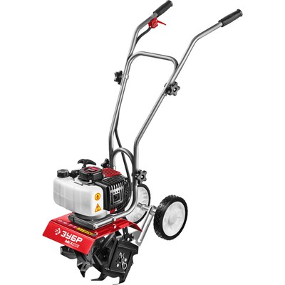 Культиватор бензиновый ЗУБР МКЛ-100, 2Т, 1600 Вт, 2.2 л.с., вспашка 260×200 мм