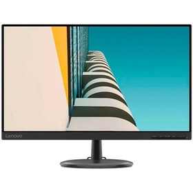 Монитор Lenovo C24-25, 23.8", VA, 1920x1080, 75Гц, 6мс, D-Sub, HDMI, чёрный