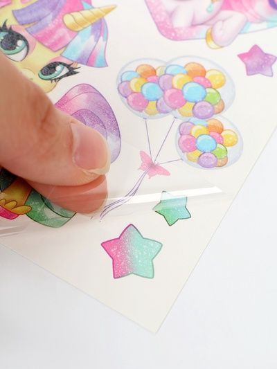 Детские тату, 2 листа в наборе