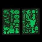 Набор тату на Halloween, 2 листа в наборе, светятся в темноте - Фото 3