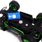 Машина радиоуправляемая «Багги», 1:16, 4WD, 25 км/ч, работает от аккумулятора, цвет зелёный - фото 24424543
