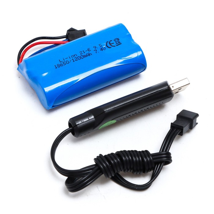 Машина радиоуправляемая «Багги», 1:16, 4WD, 25 км/ч, работает от аккумулятора, цвет синий 55030