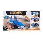 Акула радиоуправляемая «Белая», работает от батареек, цвет синий - фото 21655605