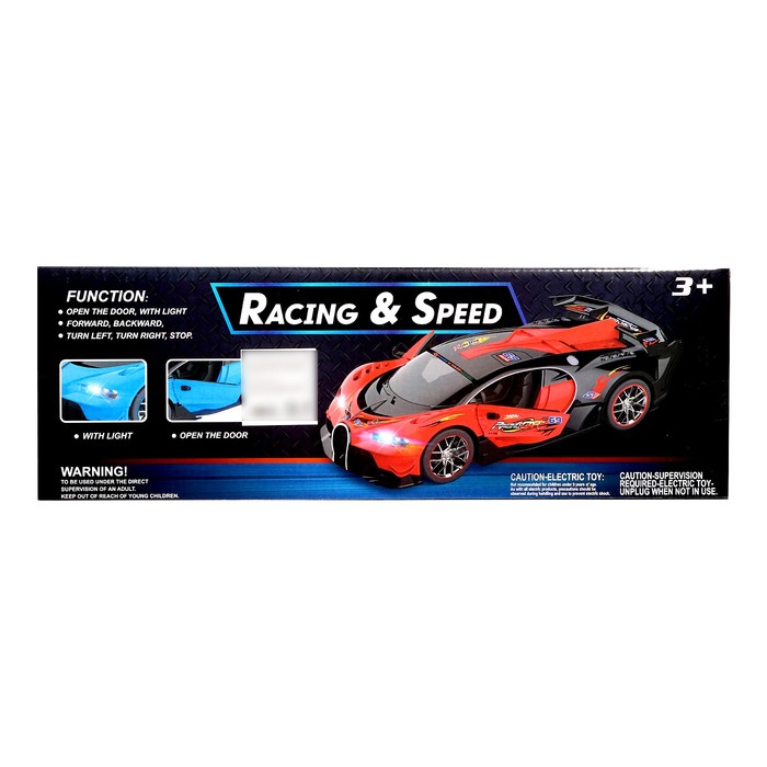 Машина радиоуправляемая «Дорожный патруль», 1:12, открываются двери, цвет синий 55041