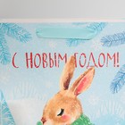 Пакет подарочный ламинированный вертикальный «С новым годом», ML 23×27×11.5 см  (артикул 7695724)  большой выбор товаров оптом и в розницу по низким ценам с доставкой
