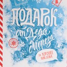 Пакет ламинированный вертикальный «Подарок от Деда Мороза», ML 23 × 27 × 11,5 см - Фото 4