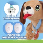 Интерактивная мягкая игрушка, собачка на поводке «Метис» - Фото 8
