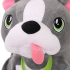 Интерактивная мягкая игрушка, собачка на поводке «Французский бульдог» - Фото 2