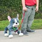 Интерактивная мягкая игрушка, собачка на поводке «Французский бульдог» - Фото 13