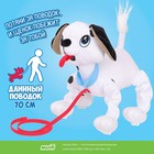 Интерактивная мягкая игрушка, собачка на поводке «Далматин» - Фото 8