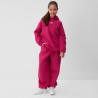 Костюм детский (худи, брюки) MINAKU: Basic Line KIDS, oversize, фуксия, рост 146 см 7810255 - фото 12513513