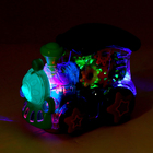 Паровоз «Шестерёнки», свет и звук, работает от батареек - Фото 5