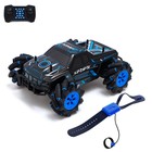 Джип радиоуправляемый «Пикап», 4WD, управление жестами, работает от аккумулятора, цвет синий - Фото 1