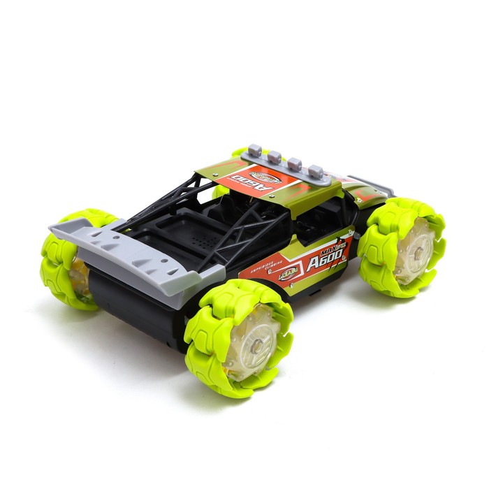 Машина радиоуправляемая A600 4WD, 1:12, управление жестами, кузов из металла, цвет зелёный 55054