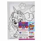 Картина по номерам для детей «Скай», 21×15 см, Щенячий патруль - Фото 4