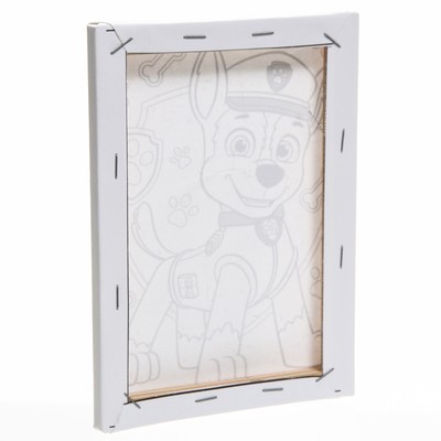 Картина по номерам для детей «Гончик» 21×15 см, Щенячий патруль